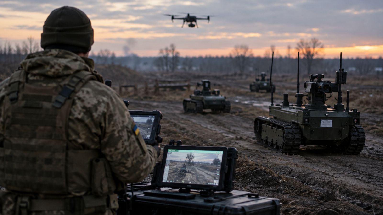 Ukraine ex-defence minister launches ‘Army of Robots’ initiative to develop battlefield machines