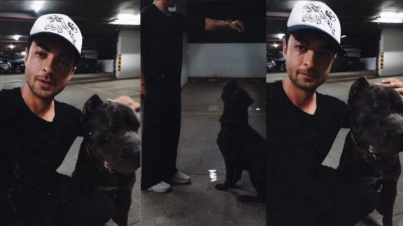 Aayush Sharma recently shared a video of taking his dog Prime for a 2am cardio session.