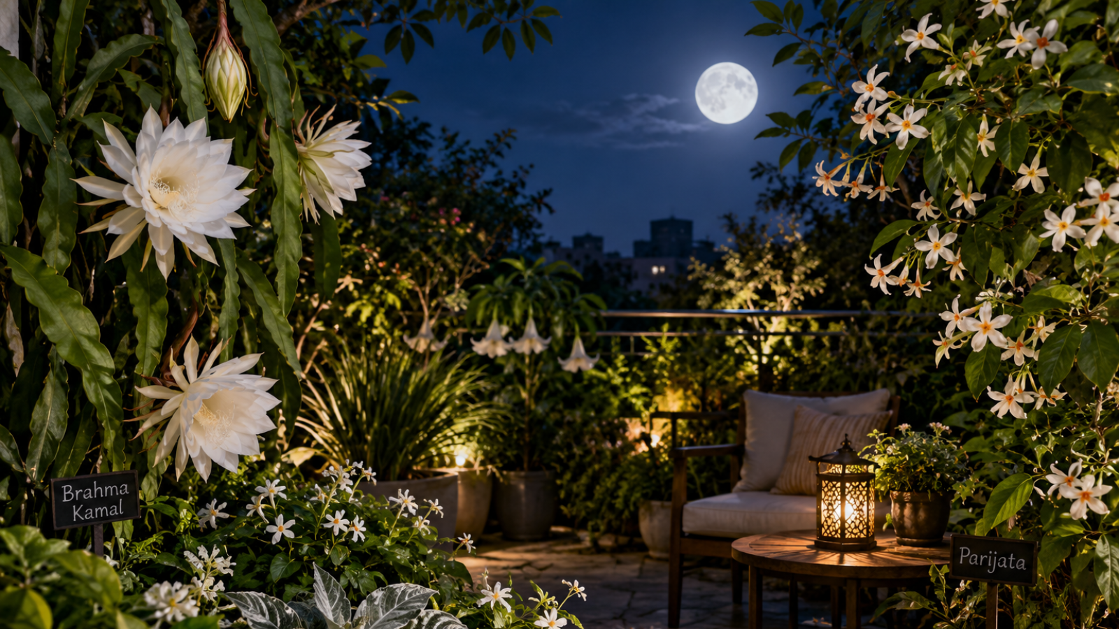 Moon gardens are trending: 5 plants and easy tips to create one at home