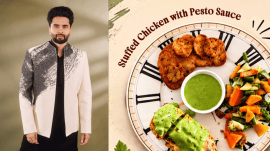Jackky Bhagnani recently shared pictures of the wholesome meals he eats during the week, including chicken, paneer, dosa and pulao