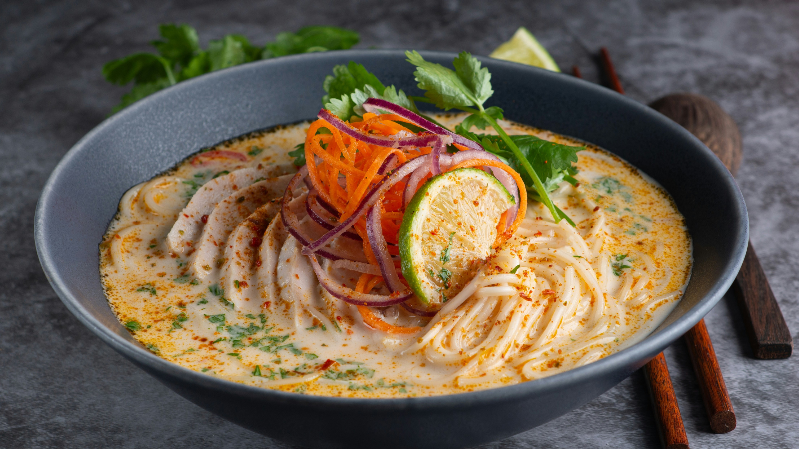 In Thai food culture, sharing dishes at the centre of the table can be an expression of generosity and connection.