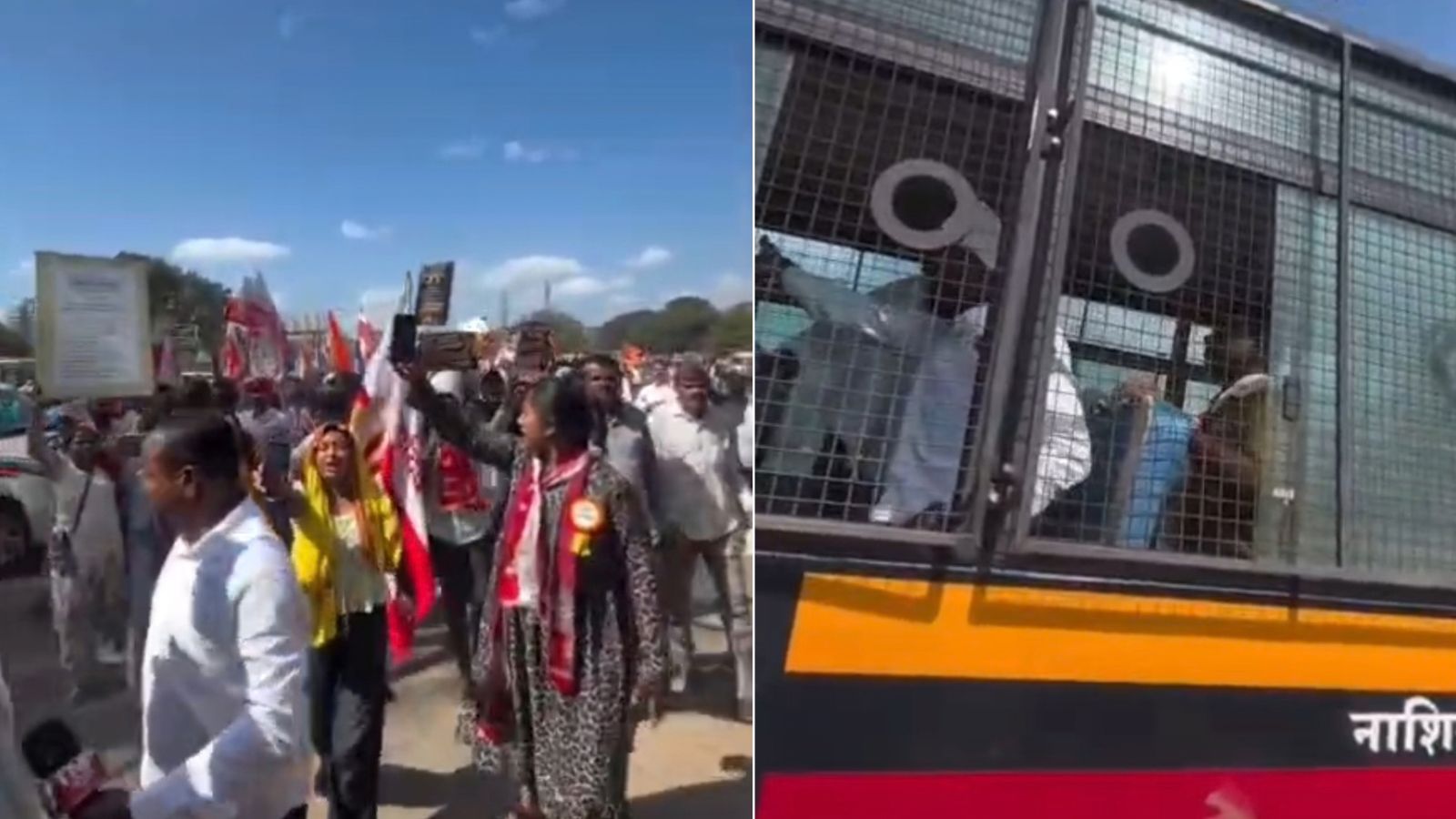 Month-long protest in Nashik, then a desperate march towards Mumbai: Why Maharashtra students are protesting – national Month-long protest in Nashik, then a desperate march towards Mumbai: Why Maharashtra students are protesting – national