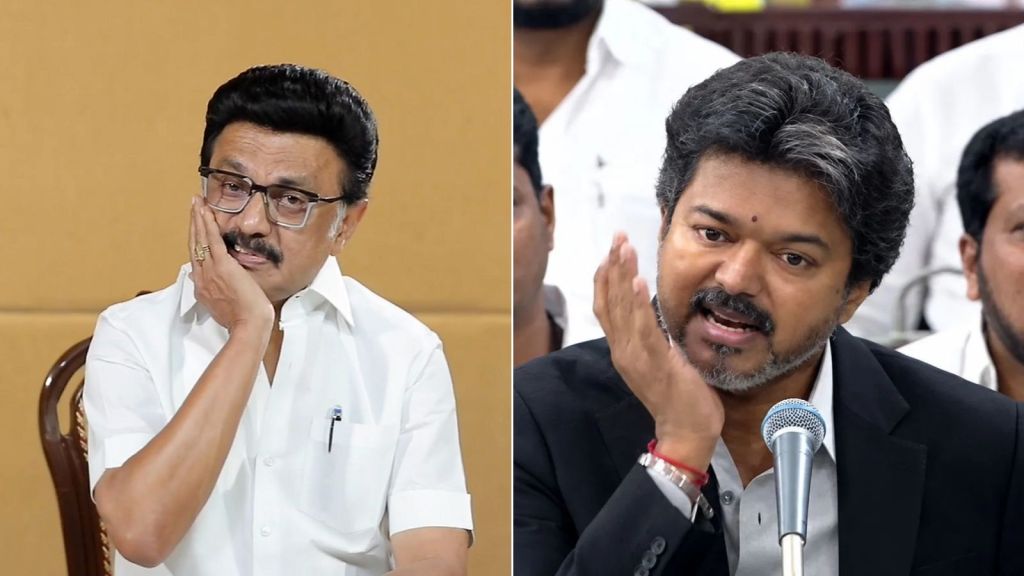 MK Stalin has responded to Tamil Nadu CM Vijay's jaw gesture.