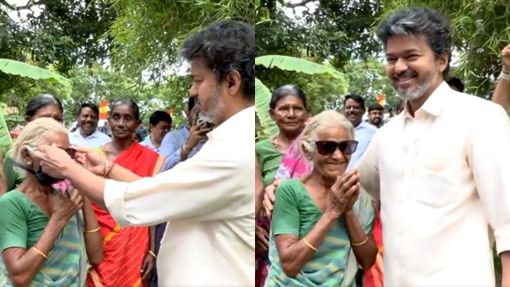 Vijay sunglasses gesture
