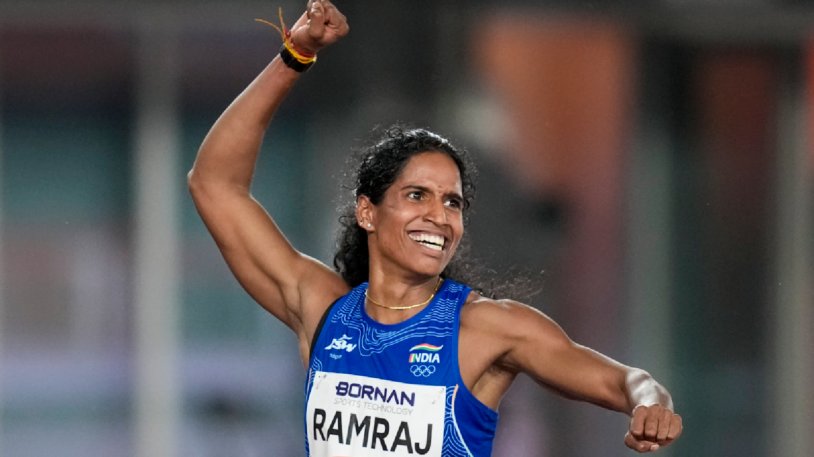 Vithya Ramraj breaks 42-year-old national record of PT Usha to win bronze - The Indian Express