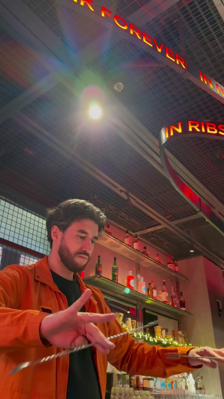 Grigorii is a chef-mixologist at Dubai’s Frank Meat & Taps