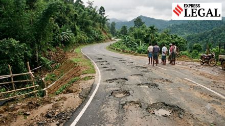 NHAI tripura highways damage representation image