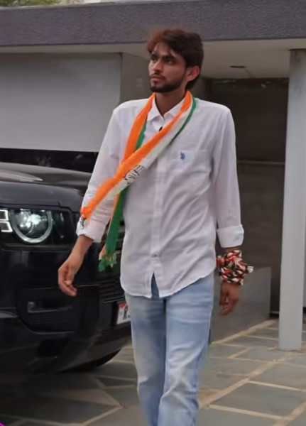 Faiz Hasan won from ward 71 of the Jaipur Municipal Corporation