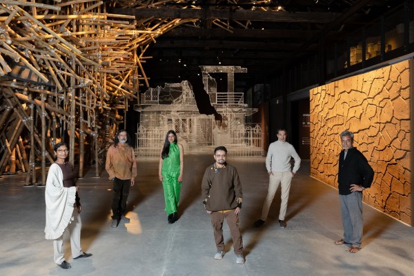 The artists at this year's Venice Biennale.(Credits: Joe Habben)