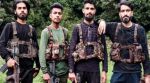 Yasir, left, a terrorist of banned Lashkar-e-Taiba who was killed in an encounter with the army in the higher reaches of Yusmarg, in Budgam district, Jammu and Kashmir. Another terrorist Musa, seen on right, is believed to be hiding at the same encounter site. (Handout via PTI Photo)