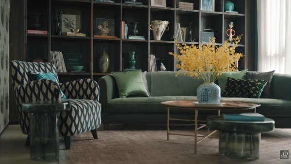 Siddharth wanted a vintage feel to his home. 