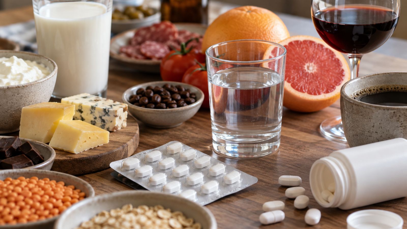 Taking antibiotics? Your morning milk, coffee or alcohol could interfere with them