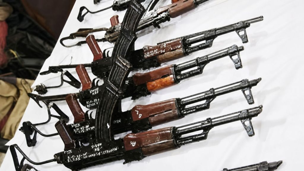 The arms were allegedly stolen from a room inside the Madras Regiment premises. (Representative image)