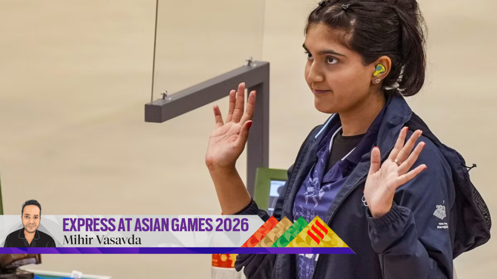 Asian Games: Esha Singh strikes silver in 25m pistol after thrilling title contest - The Indian Express