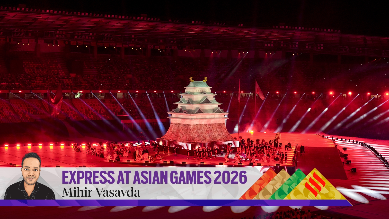 Floating castle, a missing ceremonial kit, vacant seats: Japan welcomes 2026 Asian Games
