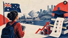 UA is asking the Australian government to give students access to a concession card during their studies (AI Image)