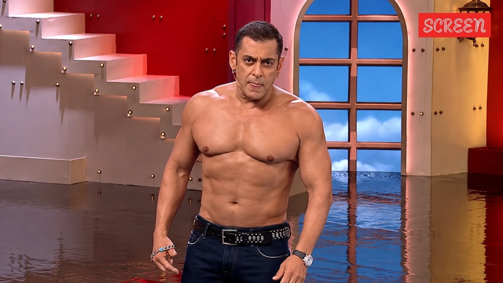 Salman Khan goes shirtless on Bigg Boss 20