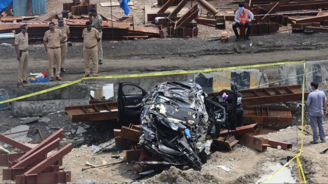 3 college students killed as speeding BMW plunges 75 feet off Mumbai's Coastal Road