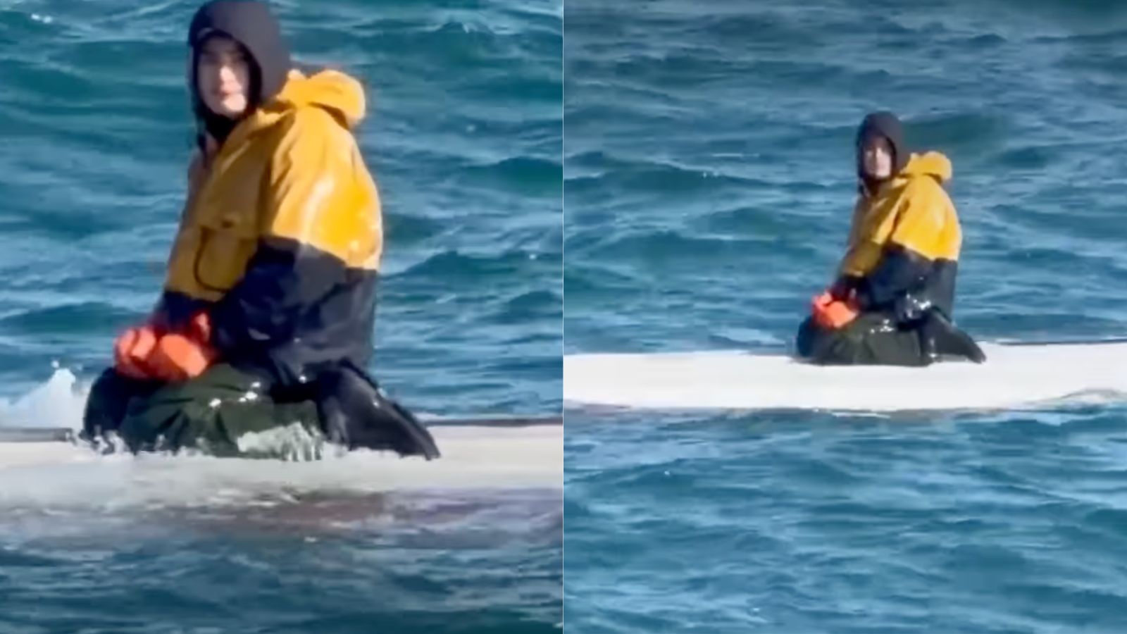 How a 15-year-old boy survived after being stranded for 2 days in the freezing Bering Sea