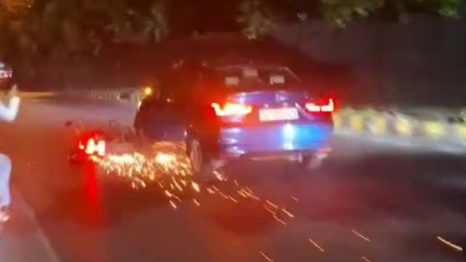 Car hits bike, drags it half a km in Delhi’s RK Puram; 73-year-old arrested