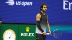 Carlos Alcaraz during the US Open 2026 quarter-final against Ben Shelton. (AP Photo)