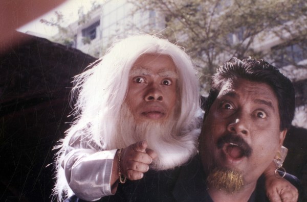 Actors KK Goswami and Ashok Lokhande in Shakalaka Boom Boom. Express archive photo