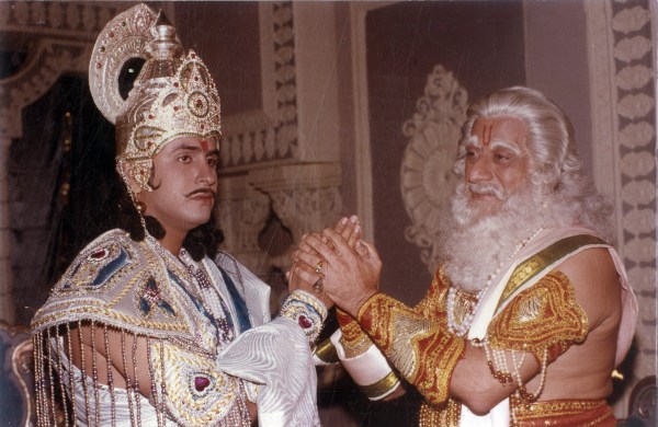 Actors Jatin Lalvani and Sudhir Dalvi. Express archive photo