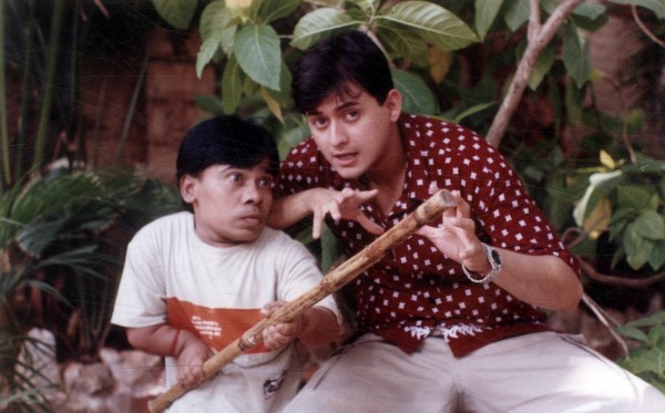 Actors KK Goswami and Swapnil Joshi in TV show Idhar Kamaal Udhar Dhamaal. Express archive photo