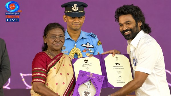 Dhanush at National Film Awards 2026