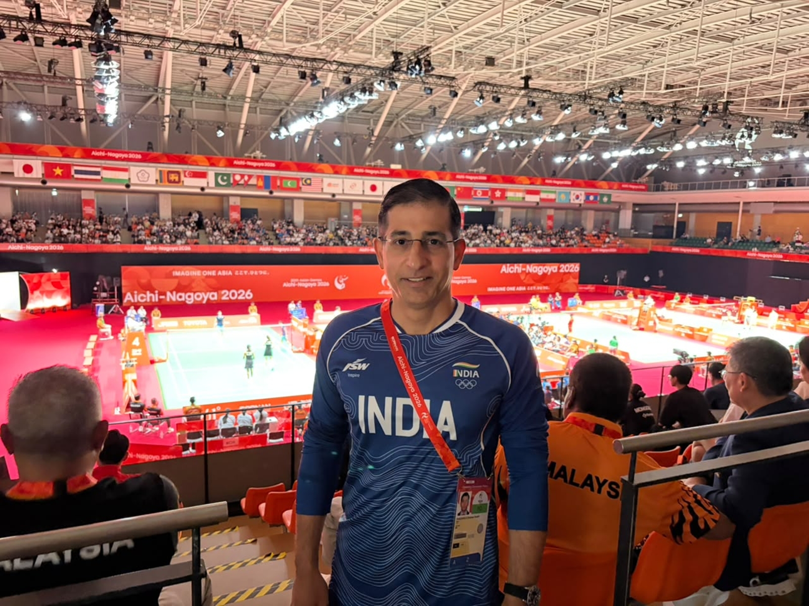 Dr Dinshaw Pardiwala, India's chief medical officer (CMO) at the 2026 Asian Games.