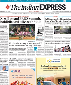 The Indian EXPRESS E-paper