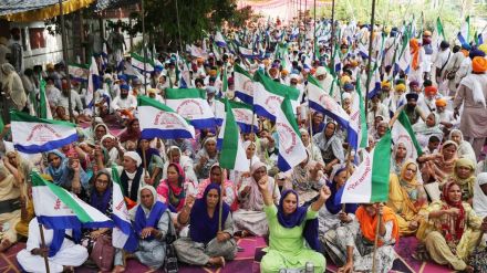 farmers protest