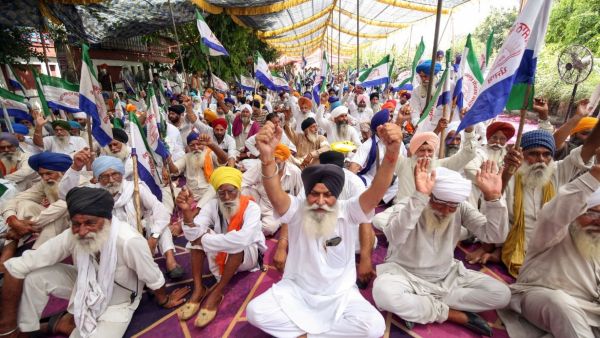 farmers protest