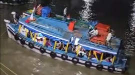 ferry Ferry with 38 on board rescued after snag near Gateway