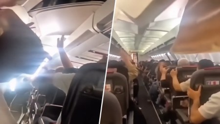 UOL reported that no passengers were injured and that everyone was safely evacuated from the aircraft. (screengrab/image enhanced using AI)