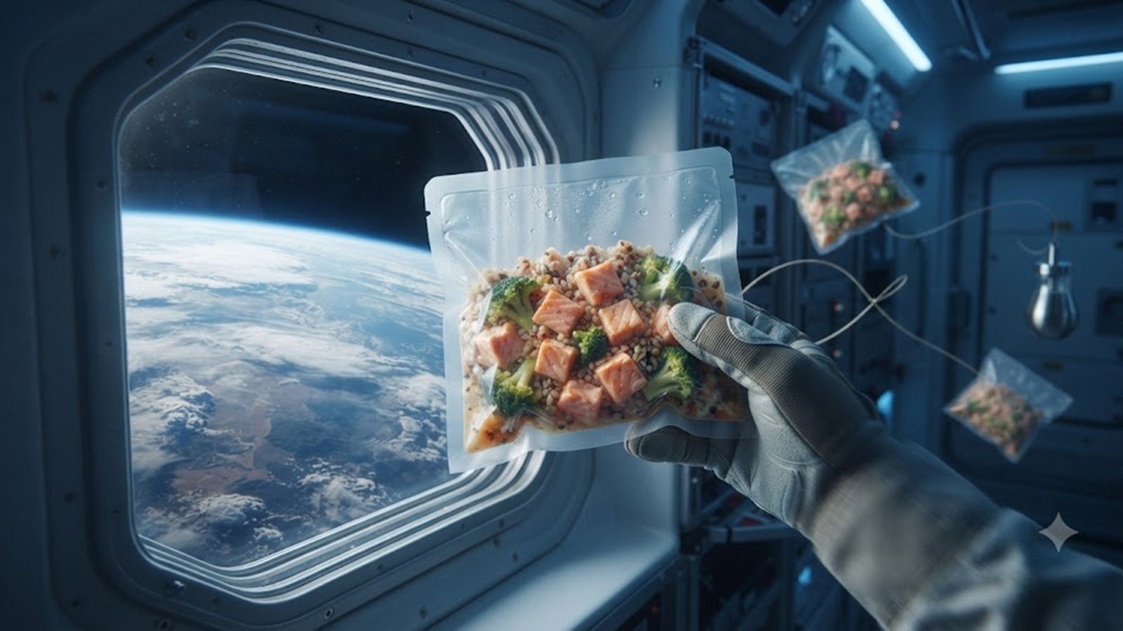 ‘What’s for lunch when your restaurant is travelling at 28,000 km/h?’