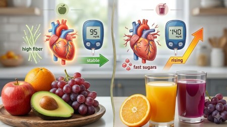 Whole fruit vs fruit juice