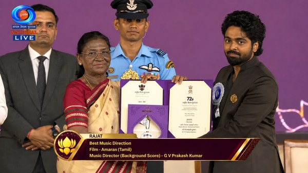 GV Prakash at National Film Awards 2026