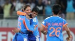 Harmanpreet Kaur hit the winning runs in her record 150th T20I match as captain. (BCCI Photo)
