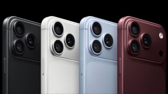 The iPhone 18 Pro comes in four colours: Black, Silver, Glacier and Burgundy. (Image: Apple)