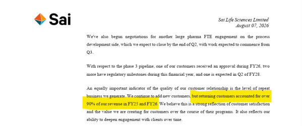 Source: Q1 FY27 Concall Transcript