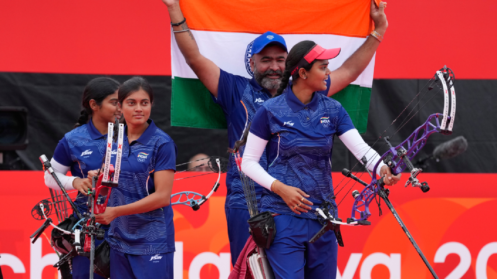 India defend Asian Games women’s Compound Archery team gold, beat China in final – politics India defend Asian Games women’s Compound Archery team gold, beat China in final – politics