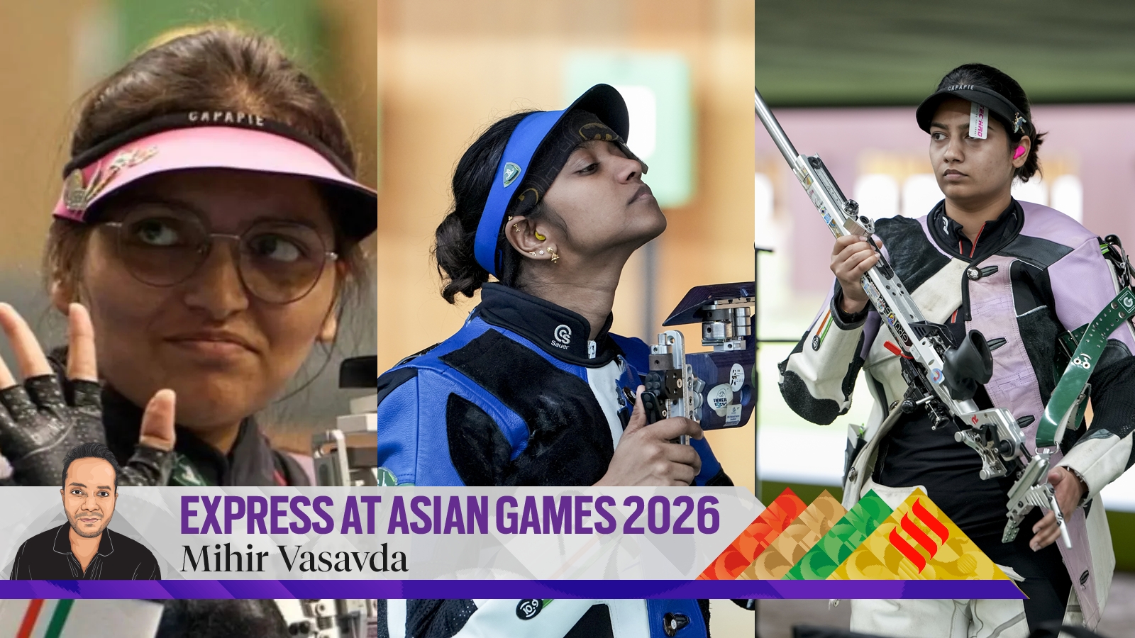 Elavenil, Sonam, Vidarsa: 3 unique paths to India’s 1st Asian Games 2026 medal - The Indian Express