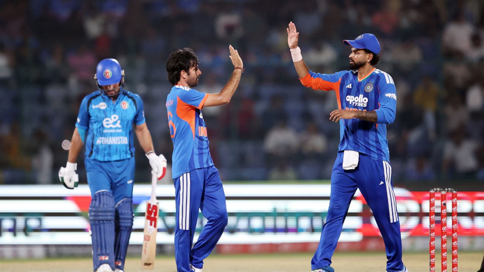 India outclass Afghanistan again to seal T20I series with seven-wicket victory