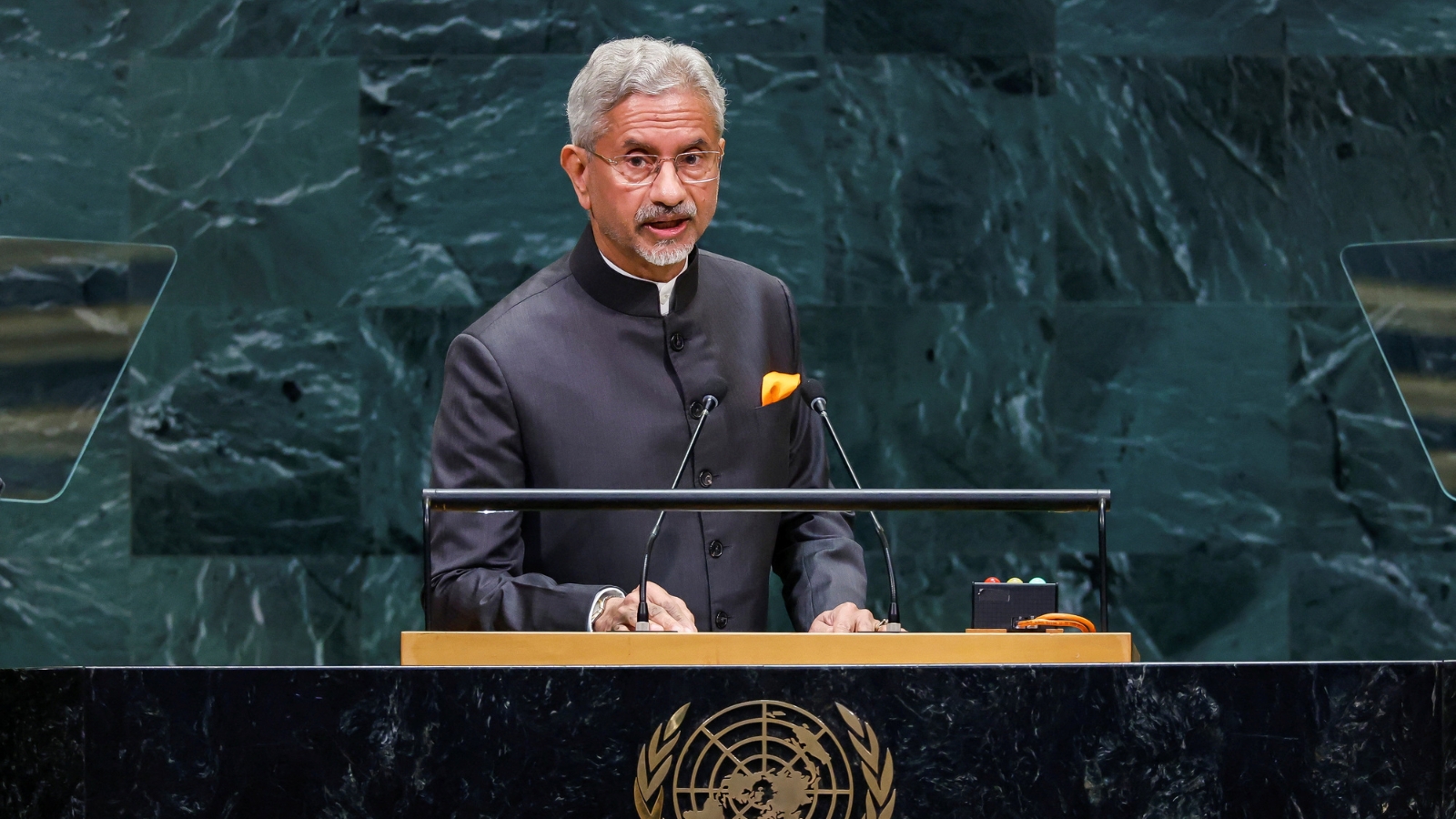 ‘Serial practitioner of terrorism’: Jaishankar tears into Pakistan at UN after Shehbaz Sharif raises Kashmir - The Indian Express