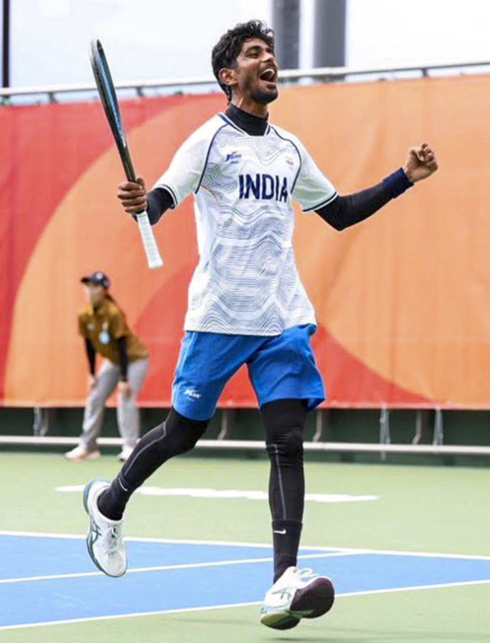 Reaching the podium was not the difficult part for Jay, who hails from Dewas in Madhya Pradesh. But convincing people that soft tennis, one of Lawn Tennis’s oldest spin-offs, was as serious a sport as other variations, certainly was.