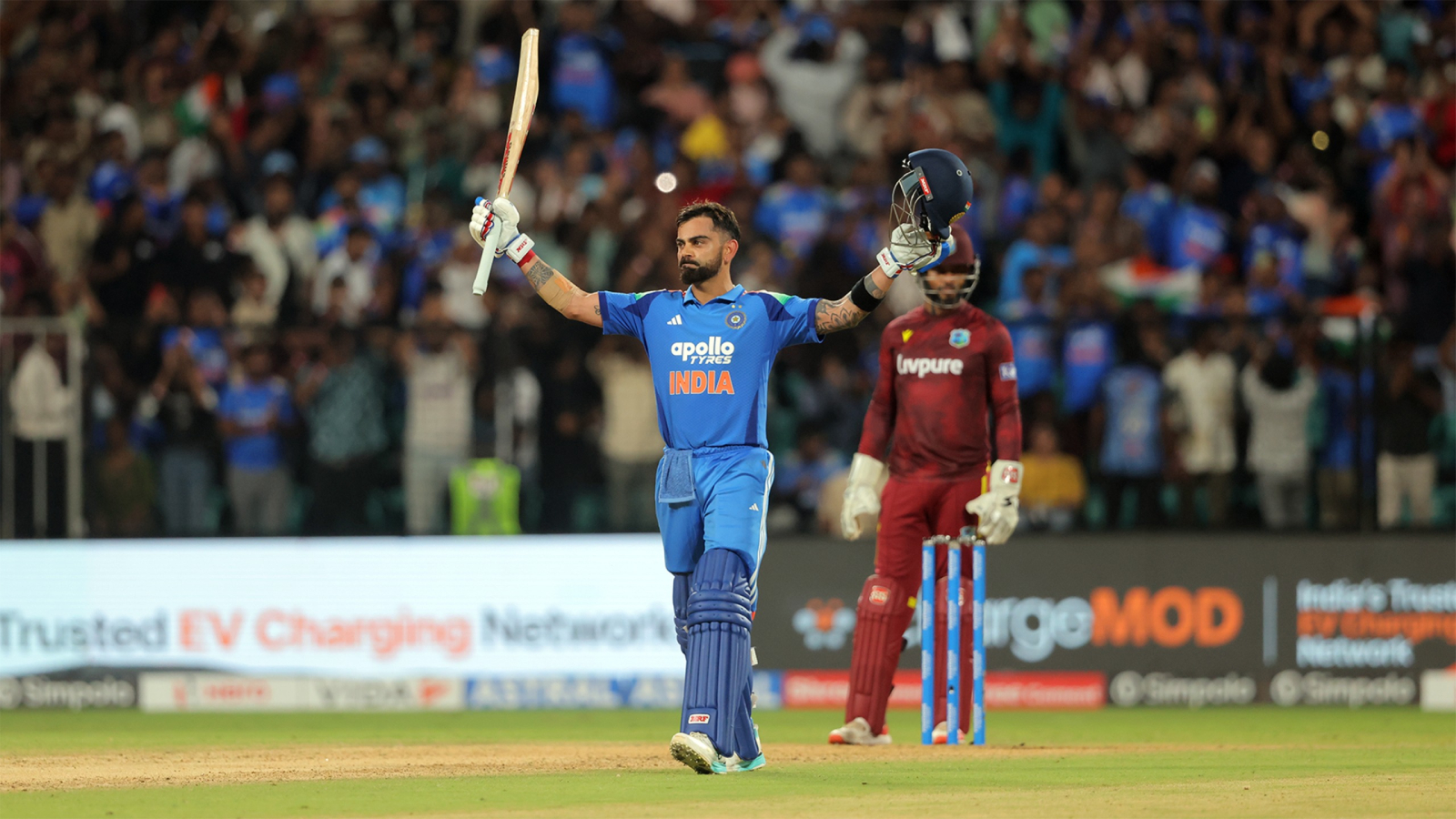 IND vs WI: All records broken by Virat Kohli with 55th ODI century