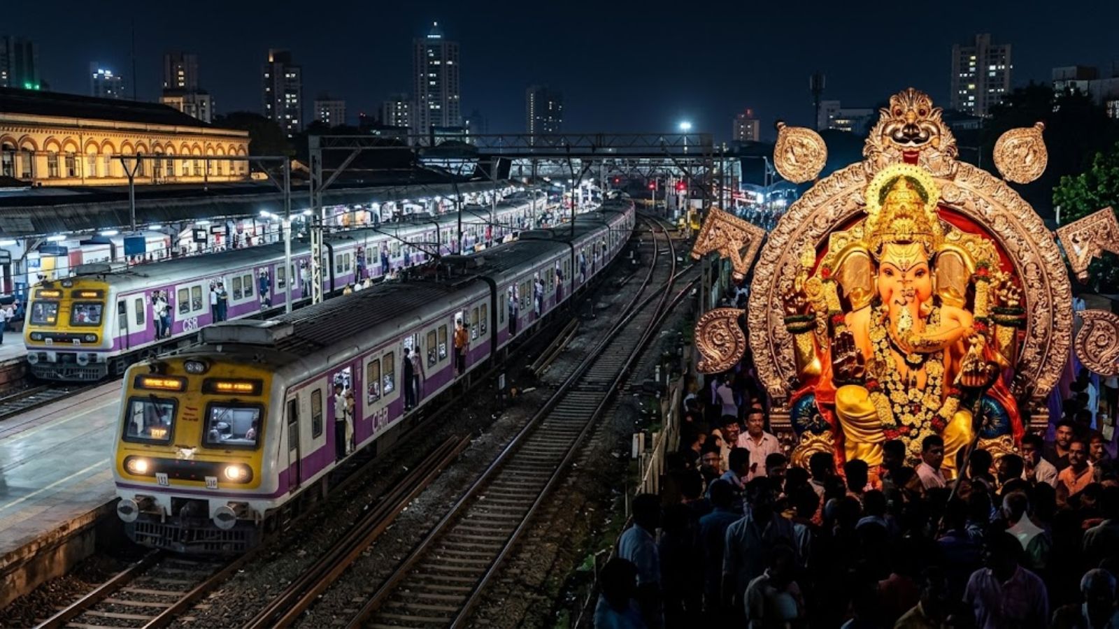 Ganpati Visarjan 2026: Central Railway to run 22 special night local trains in Mumbai, check timings