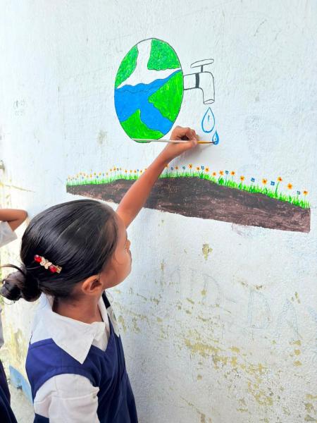 How Malda is transforming government schools with learning walls, Malda transforming government schools with learning walls, Malda government schools learning walls, Kolkata news, WEst Bengal news, Indian express, current affairs