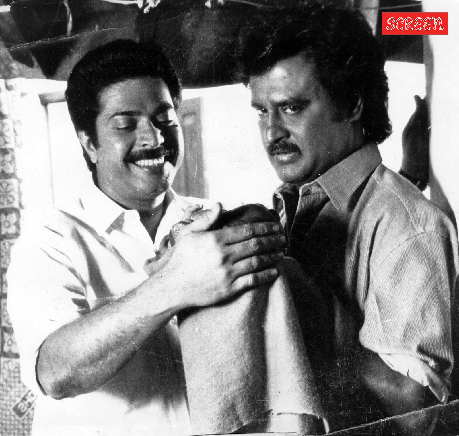 Thalapathi features several moments when Mammootty subtly yet magnificently adds weight and detail to his character.
